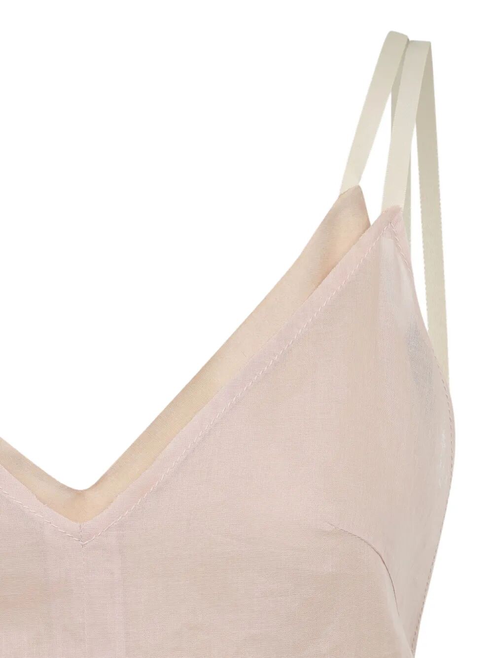 Abito sottoveste con schena aperta