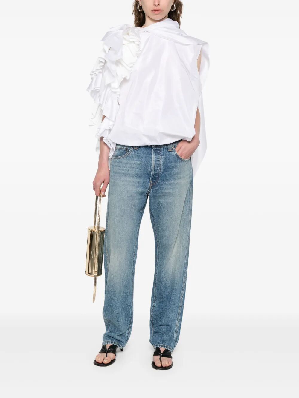 Blusa con decorazioni