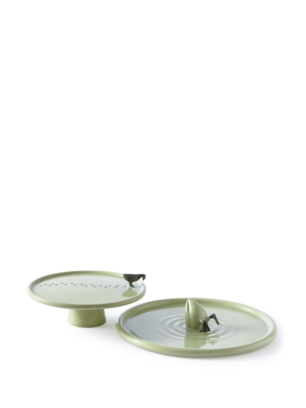 Plate walking duck green