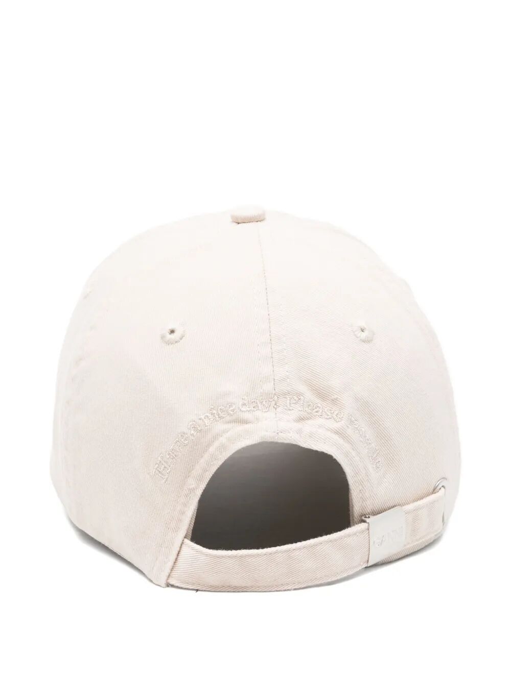 Washed Cotton Canvas Cat Cap