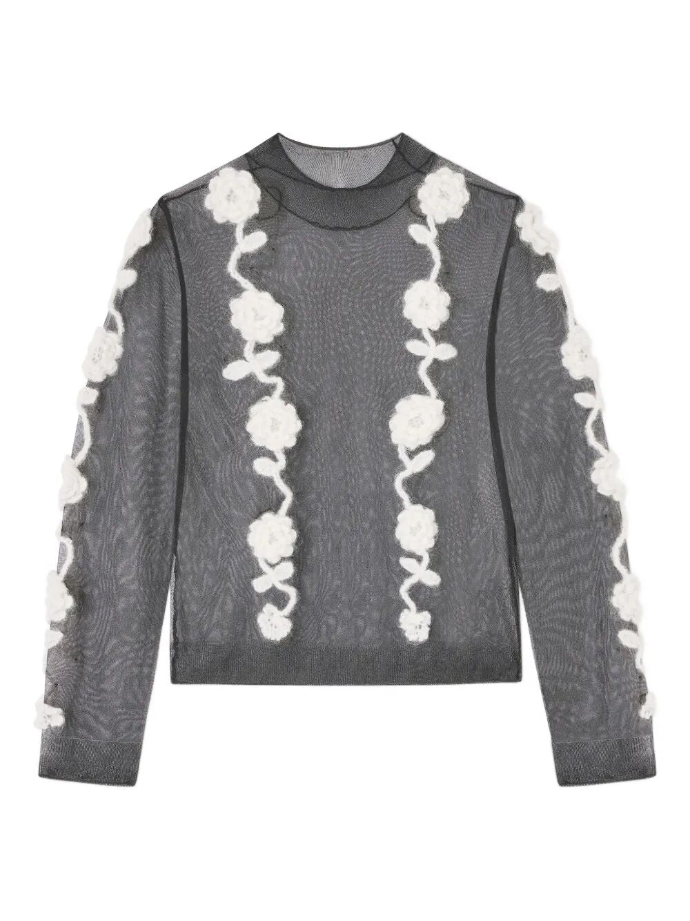 Sheer Flower Crochet