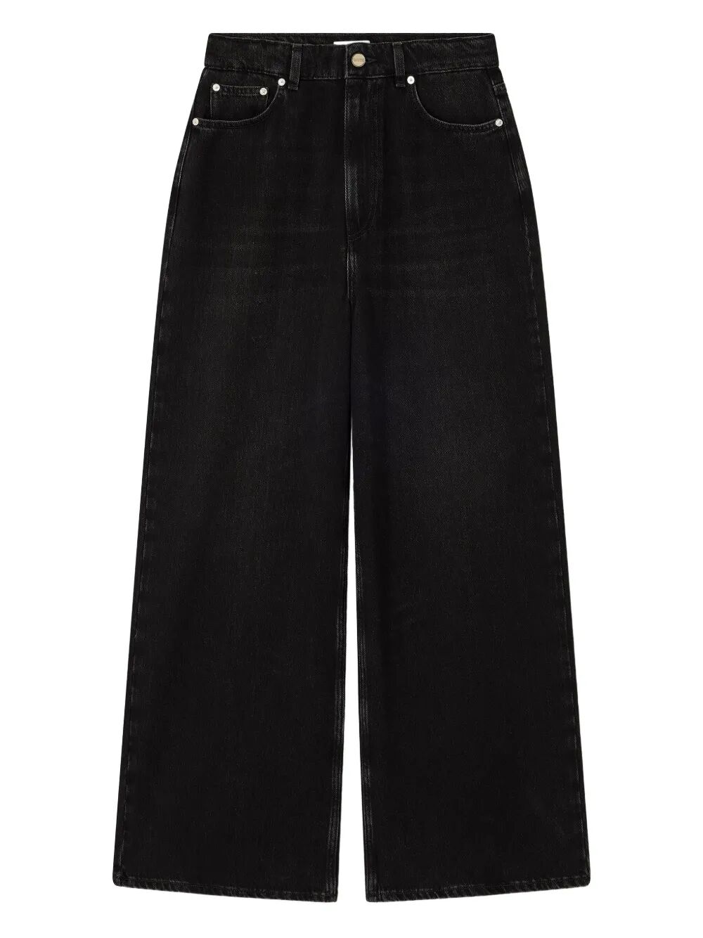 Soft Rigid Denim Baggy Jeans