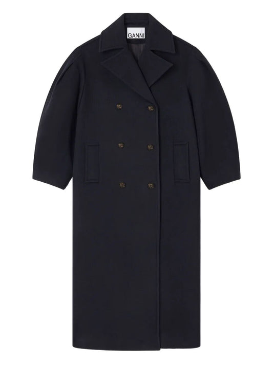 Peacoat Wool Long Coat