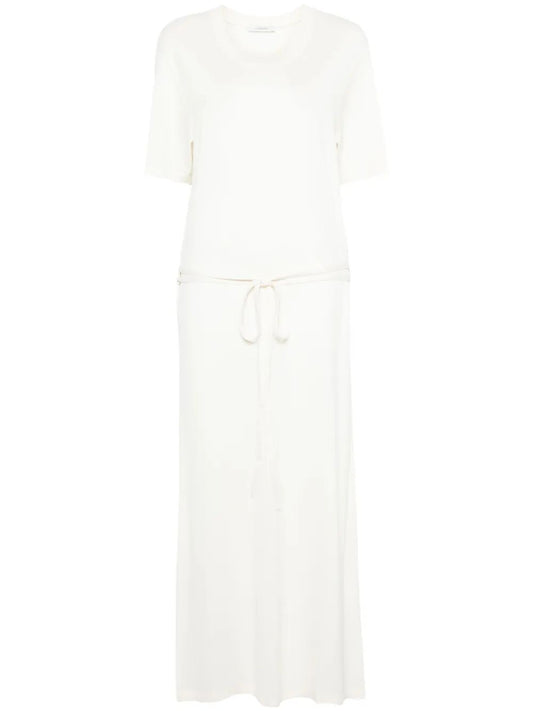 Abito tshirt con cintura