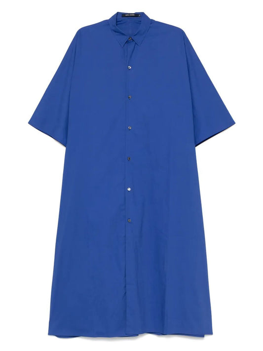Abito camicia (Chemisier) ampio con maniche corte