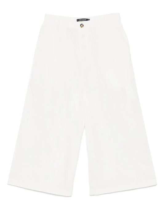 Pantaloni ampi a 3/4