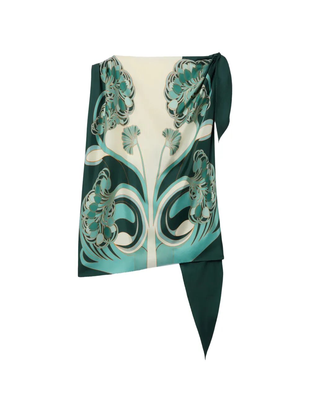 foulard  stampa floreale