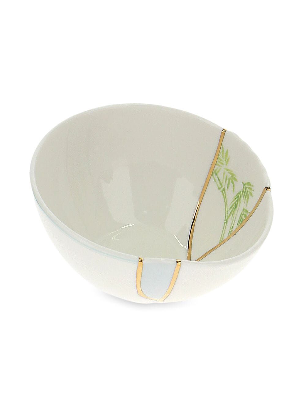 CIOTOLA PORTAFRUTTA IN PORCELLANA ø Cm.11,5 h.6 "KINTSUGI-n`3"