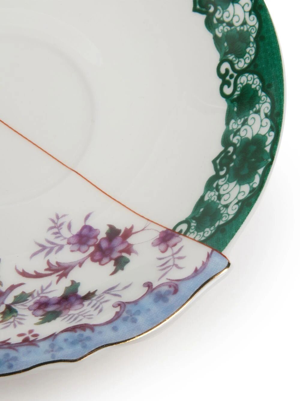 TAZZA DA TÈ CON PIATTINO IN PORCELLANA  "HYBRID-ISIDORA"