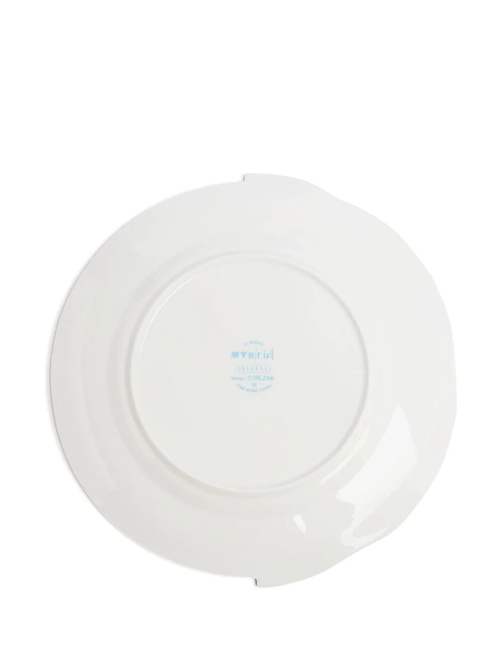 PIATTO PIANO IN PORCELLANA ø Cm.27,5 h.2,3 "HYBRID-EUSAPIA"