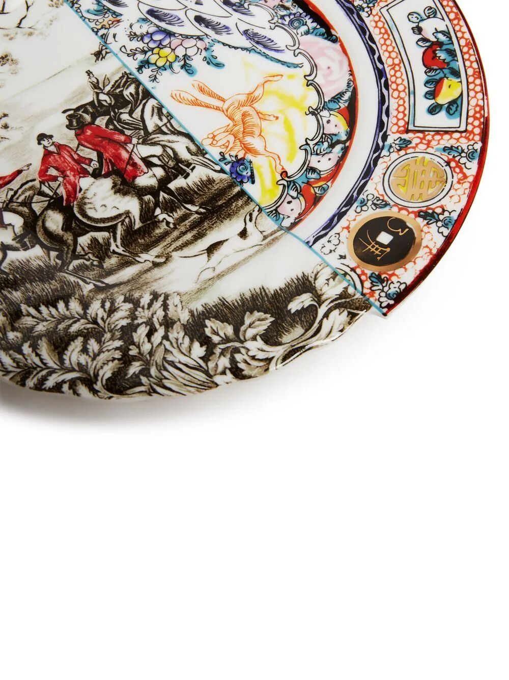 PIATTO PIANO IN PORCELLANA ø Cm.27,5 h.2,3 "HYBRID-EUSAPIA"