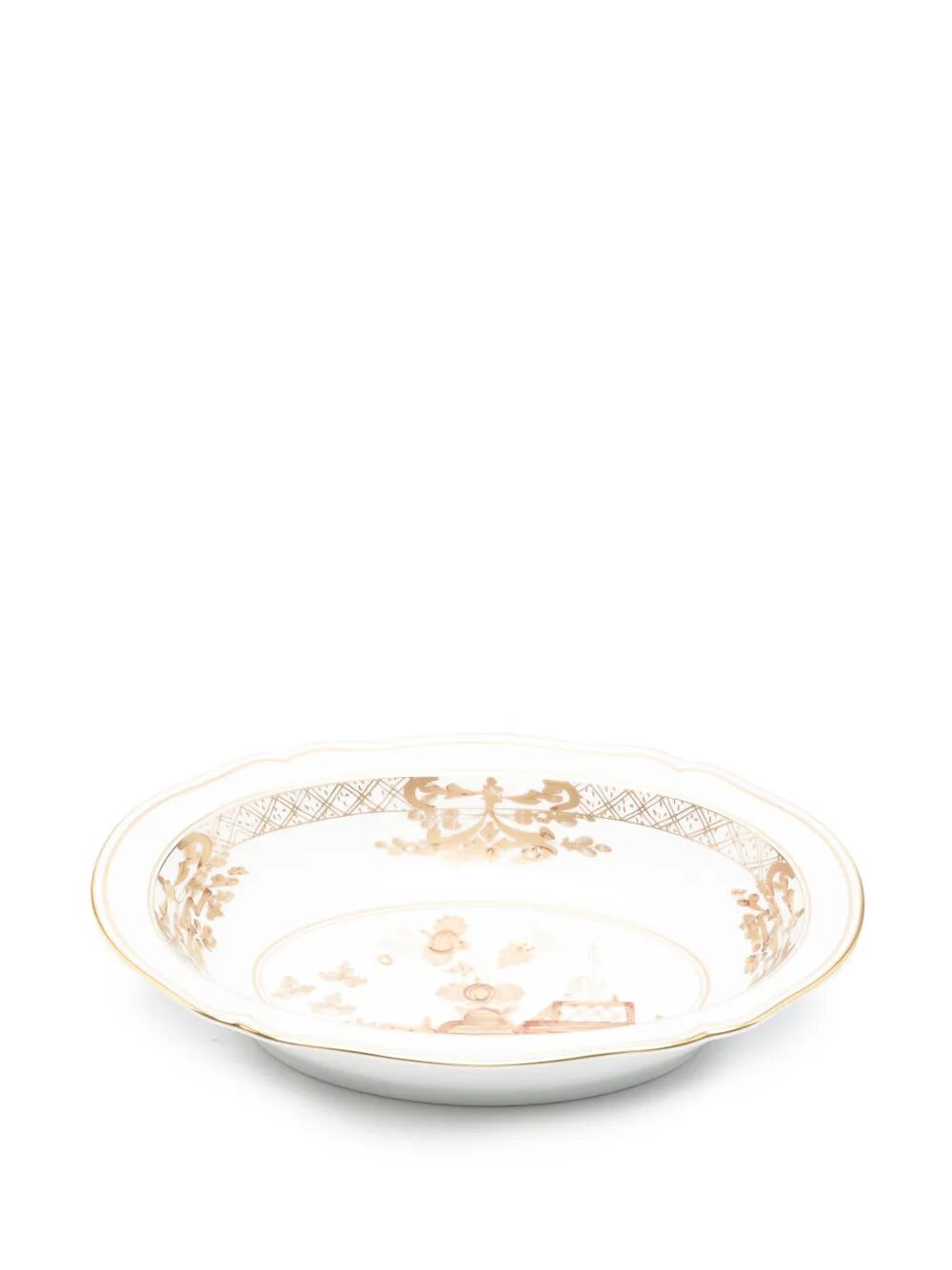 A.DOCCIA VASSOIO OVALE FONDO CM 25