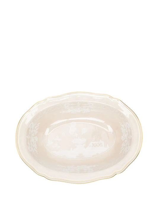 A.DOCCIA VASSOIO OVALE FONDO CM 25