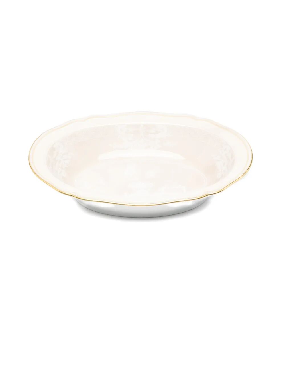 A.DOCCIA VASSOIO OVALE FONDO CM 25