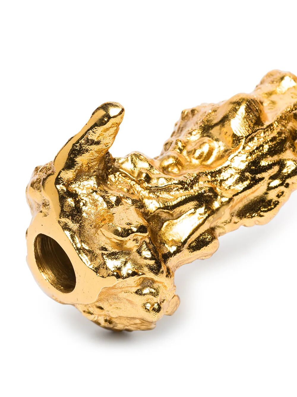 Drip candle holder gold L