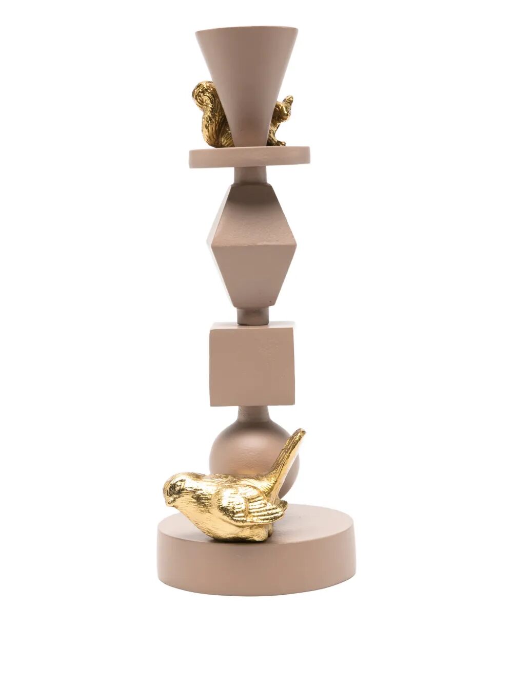 candle holder climbing pole dark brown S