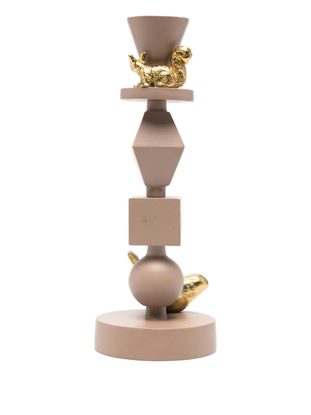 candle holder climbing pole dark brown S