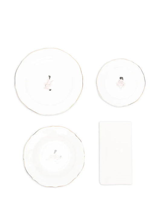 SET 3 PIATTI  “SEIKANTAI5271"+ TOV IN LINO -GATHERED