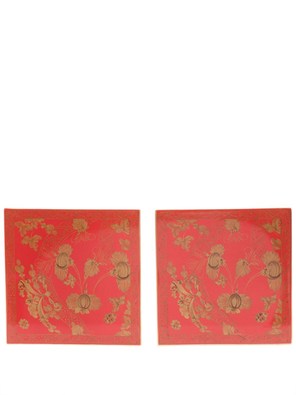 OGGETTI SET DUE LASTRE QUADRATE 30X30 IRIS