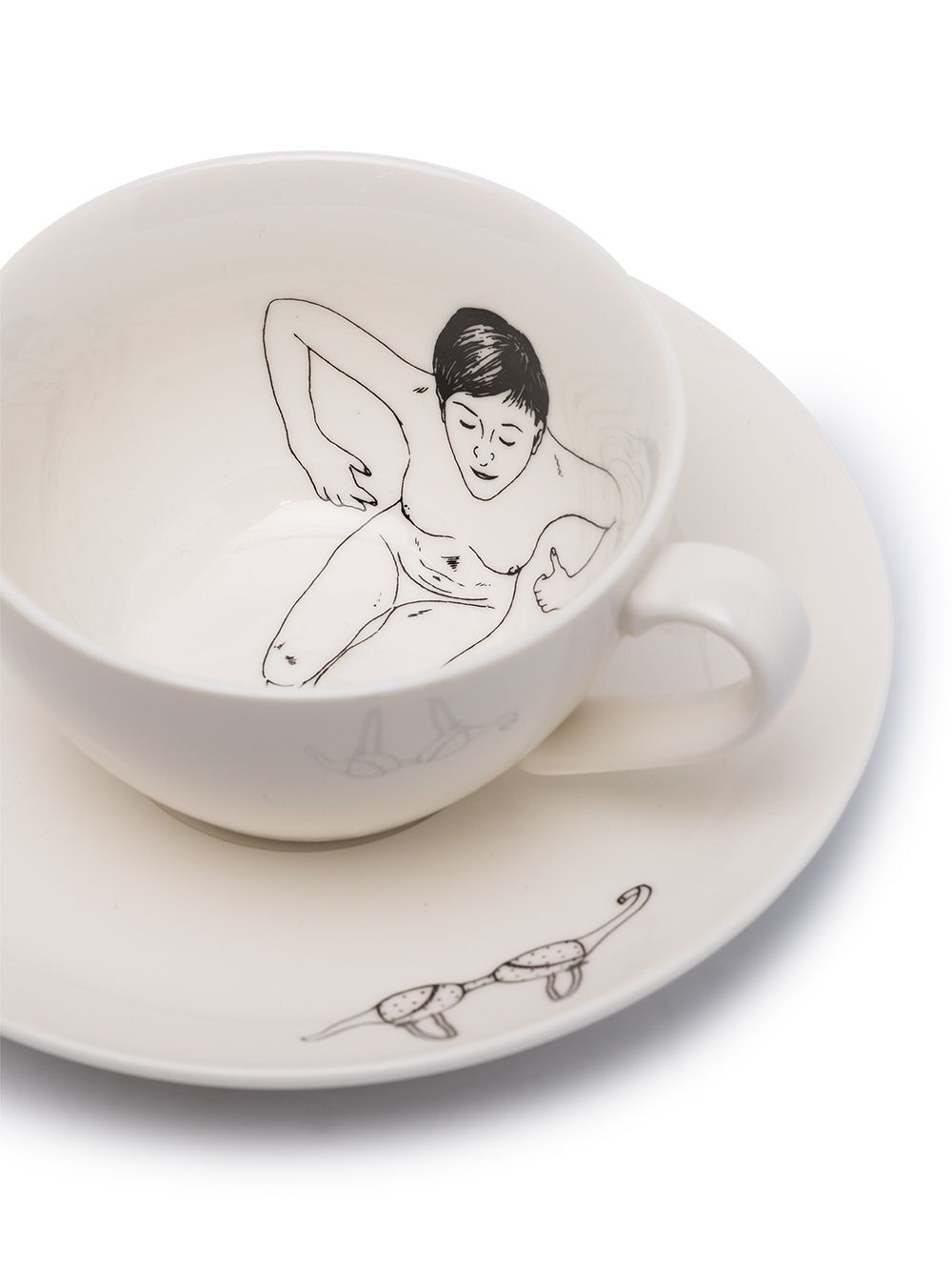 undressed teaset set 4