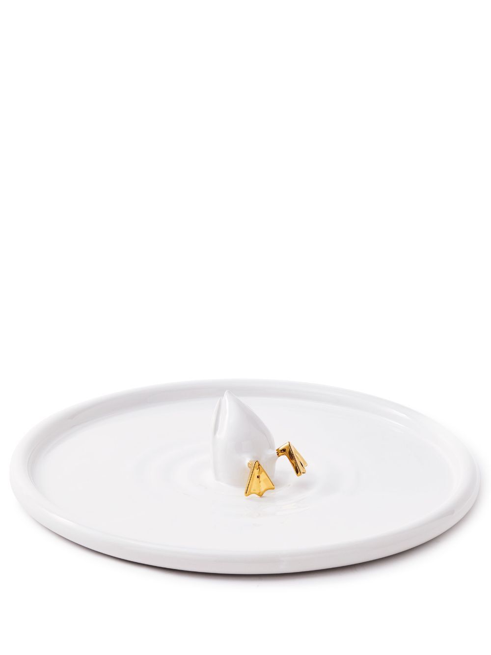 plate diving duck whitegold
