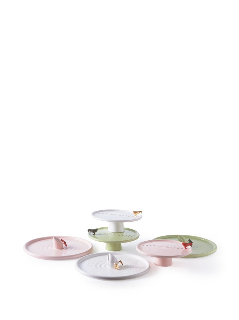 plate walking duck whitegold