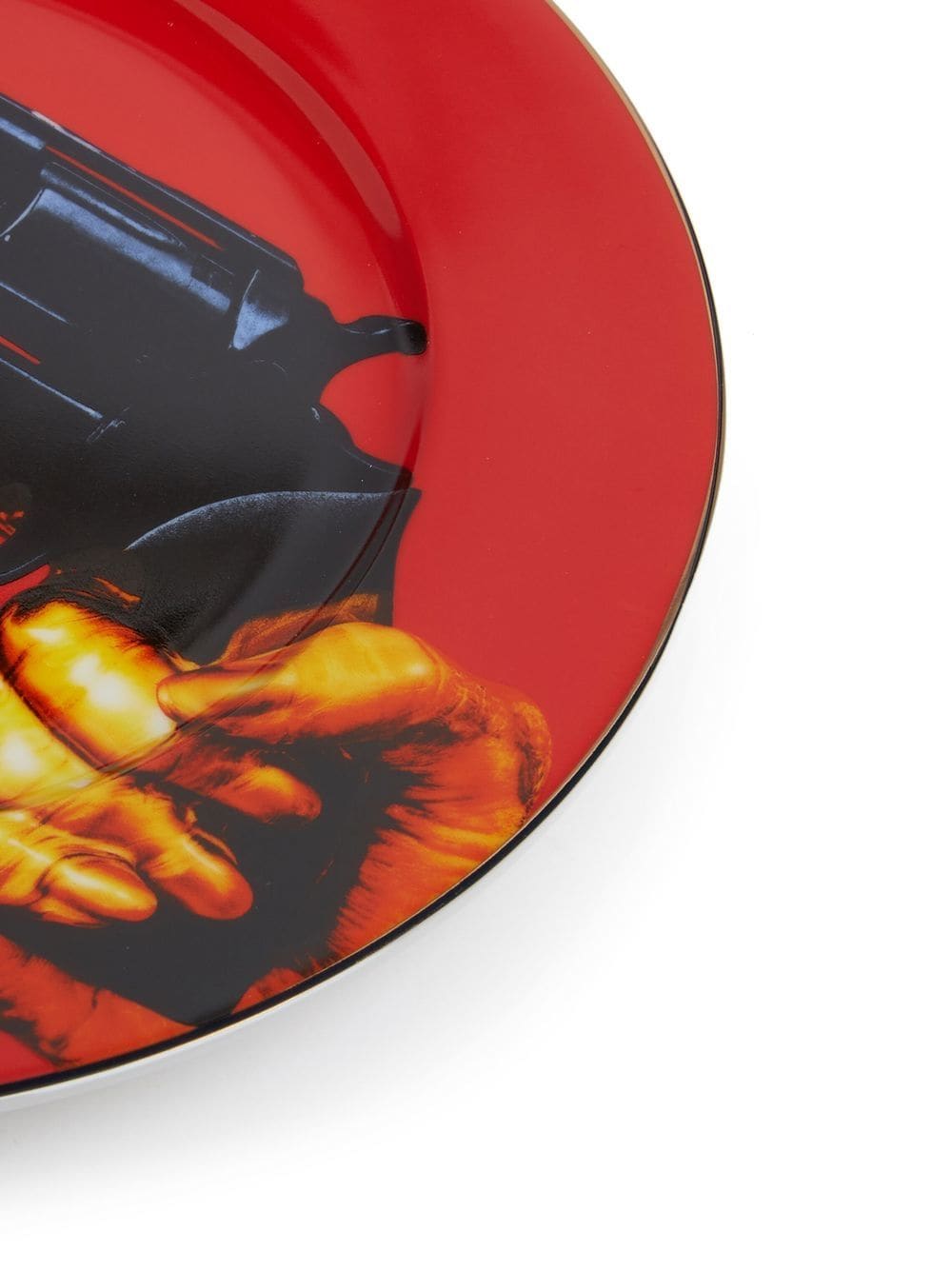 PIATTO IN PORCELLANA "TOILETPAPER" ø Cm.27 - REVOLVER