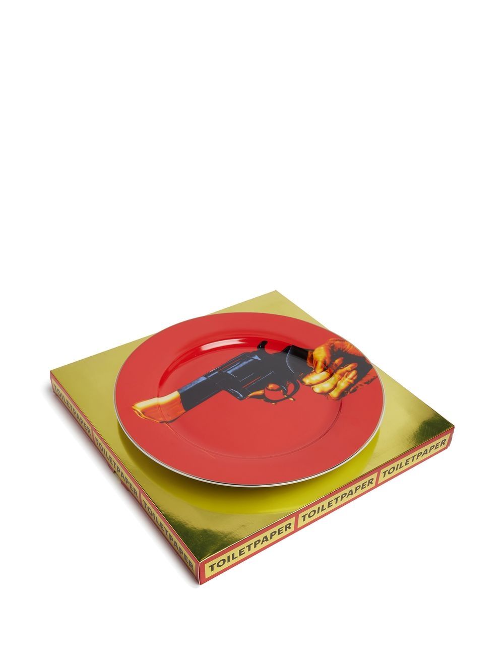 PIATTO IN PORCELLANA "TOILETPAPER" ø Cm.27 - REVOLVER