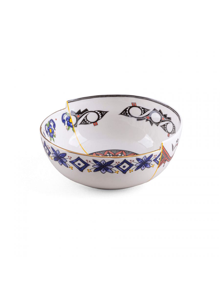 CIOTOLA IN PORCELLANA "HYBRID-TIWANAKU"