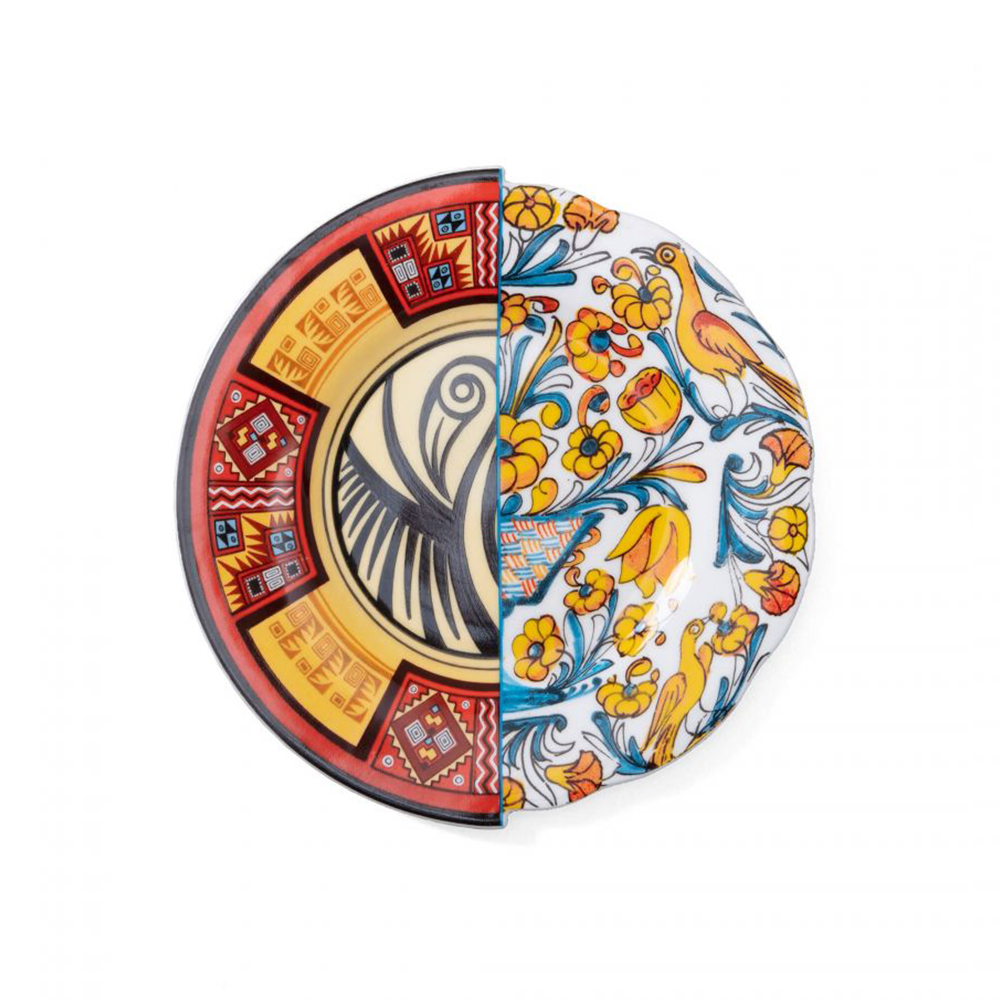 PIATTO DA FRUTTA IN PORCELLANA "HYBRID-HUARICANGA"