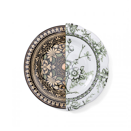 PIATTO PIANO IN PORCELLANA "HYBRID-LOTHAL"