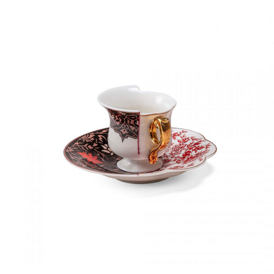 TAZZINA DA CAFFÈ CON PIATTINO "HYBRID-SAGALA"