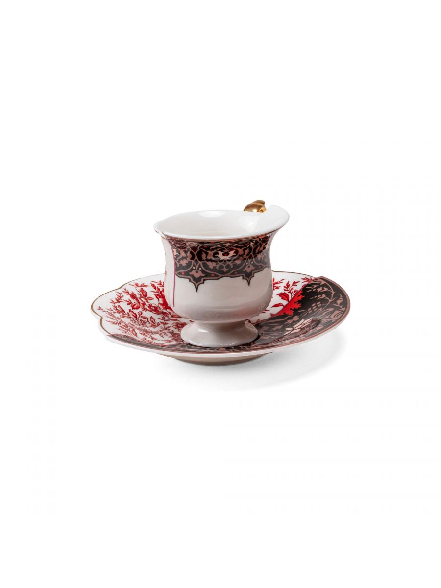 TAZZINA DA CAFFÈ CON PIATTINO "HYBRID-SAGALA"