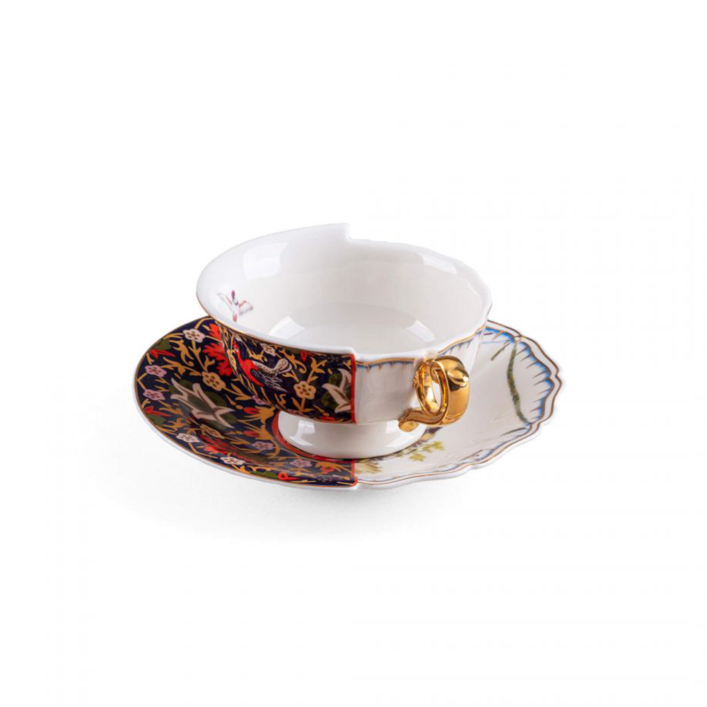 TAZZA DA TÈ CON PIATTINO "HYBRID-KANNAUJ"