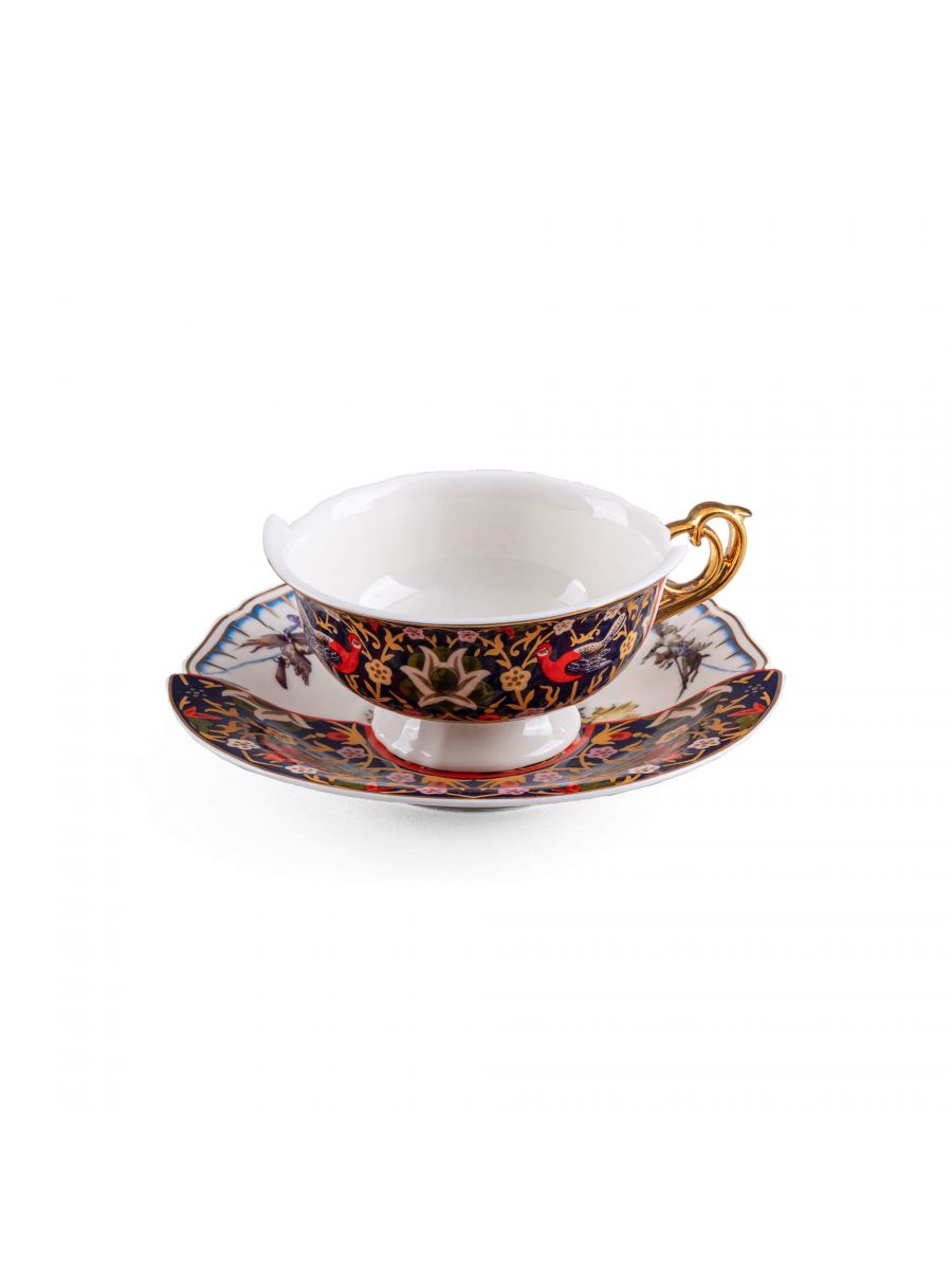 TAZZA DA TÈ CON PIATTINO "HYBRID-KANNAUJ"