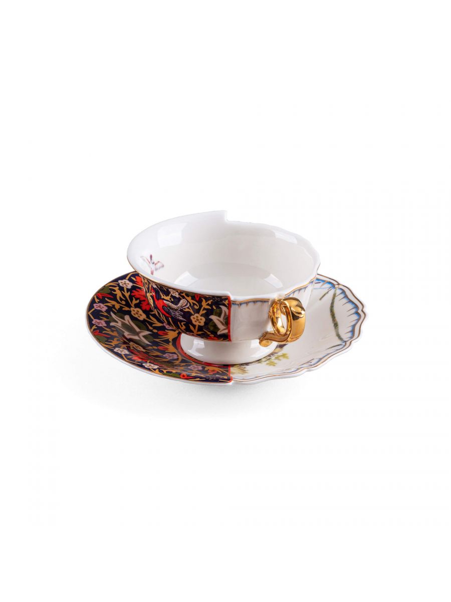 TAZZA DA TÈ CON PIATTINO "HYBRID-KANNAUJ"
