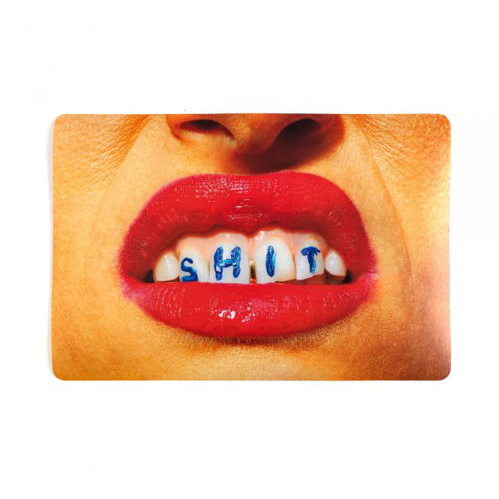 TOVAGLIETTA IN PP+SUGHERO"TOILETPAPER" Cm.45x30-SHIT