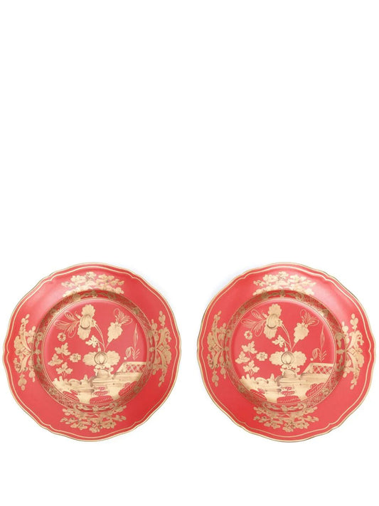 A.DOCCIA SET 2 PIATTO ROTONDO PIANO CM 21