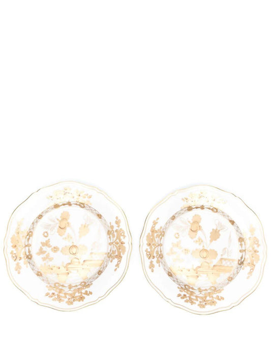 A.DOCCIA SET 2 PIATTO ROTONDO PIANO CM 26,5