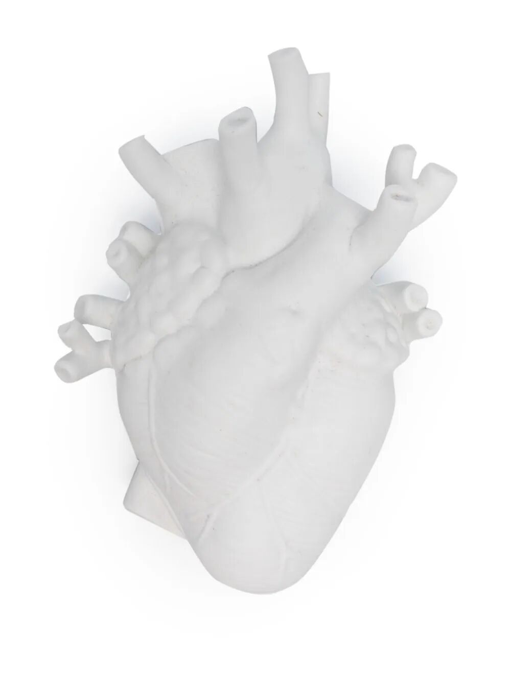HEART SHAPED PORCELAIN BOX .