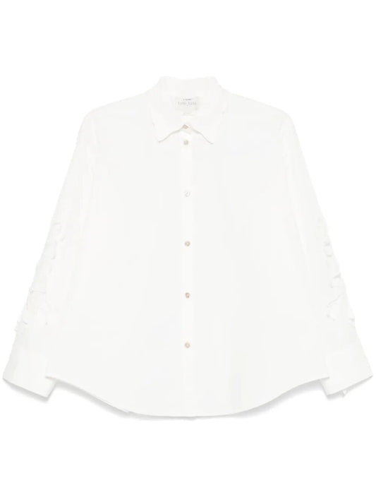 Camicia con applicazioni