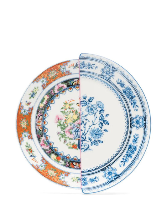 PIATTINO PER IL PANE IN PORCELLANA "HYBRID" CM 15 × 14,5 - ZOBEIDE
