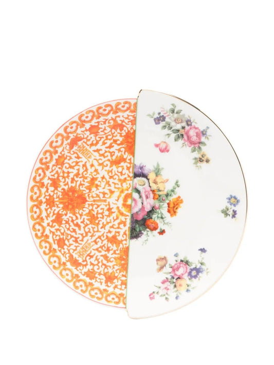 PIATTINO PER IL PANE IN PORCELLANA "HYBRID" CM 15 × 14,5 - OLIVIA