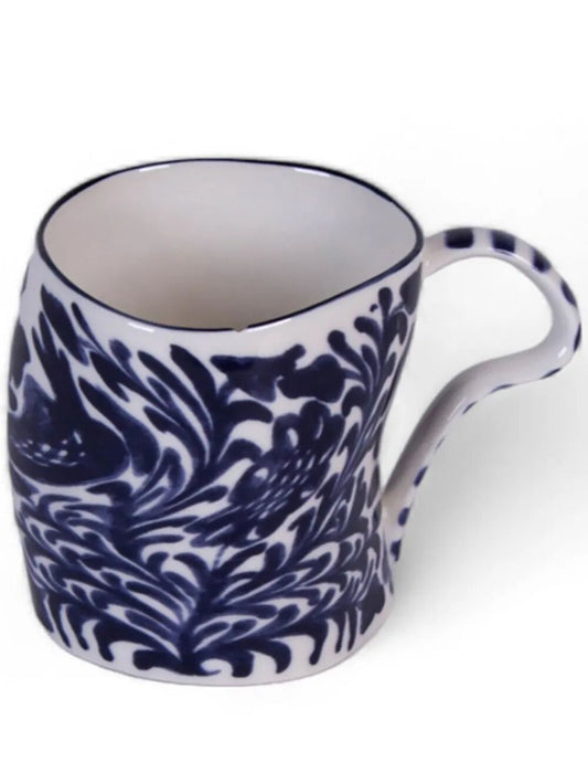 TAZZA IN PORCELLANA "CLASSIC ON ACID" GRANADA Cm 10,5x7,5x9,5