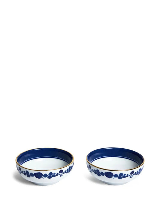 SNACKBOWL SET OF 2 PORCELAIN