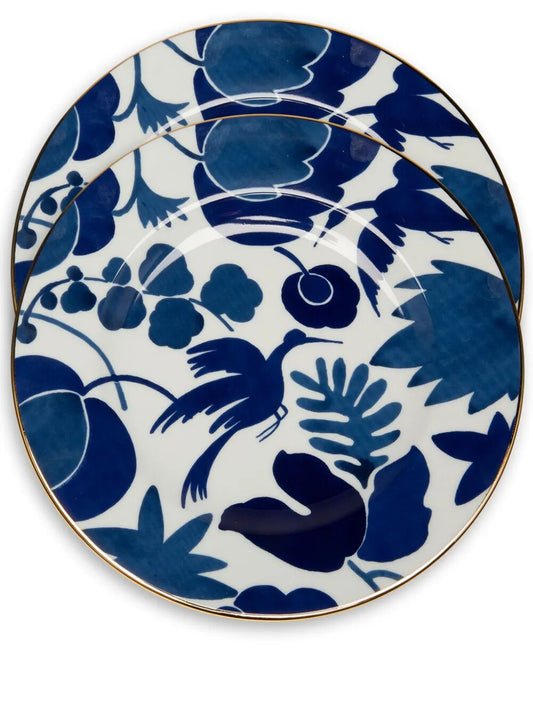 DINNERPLATES SET OF 2 PORCELAIN