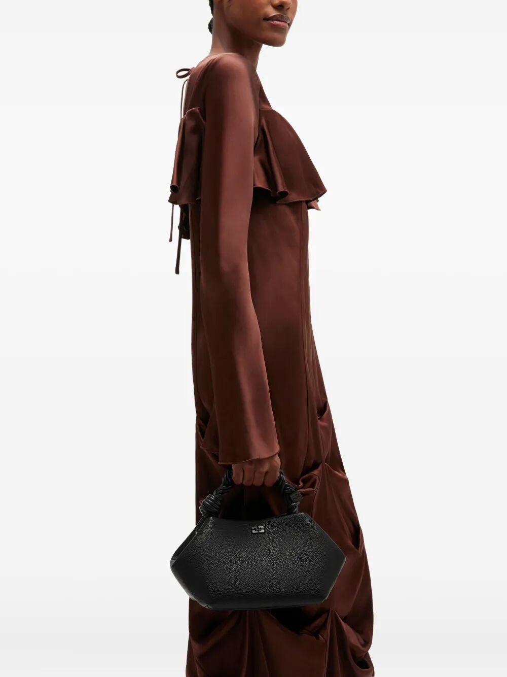 Ganni Bou Bag Small Grained