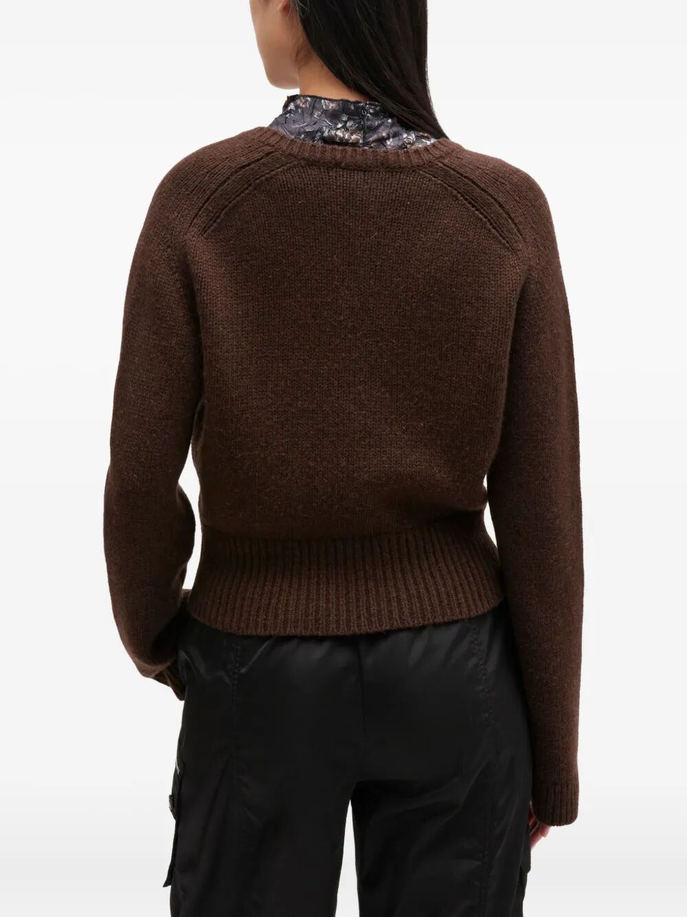 Wool Yak Mix Deep V-neck