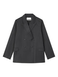Calendered Wool Blazer