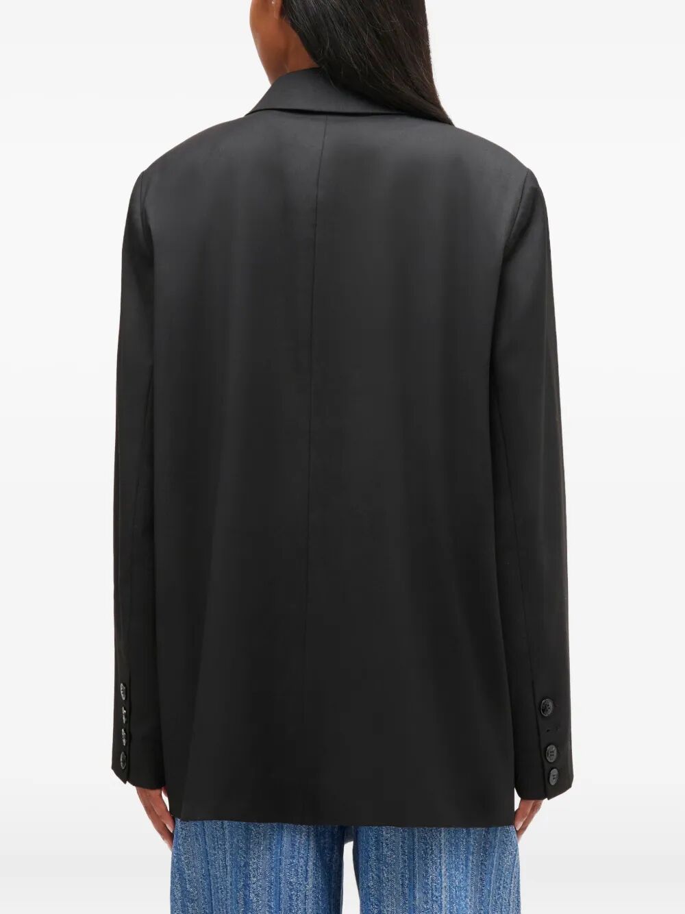 Calendered Wool Blazer